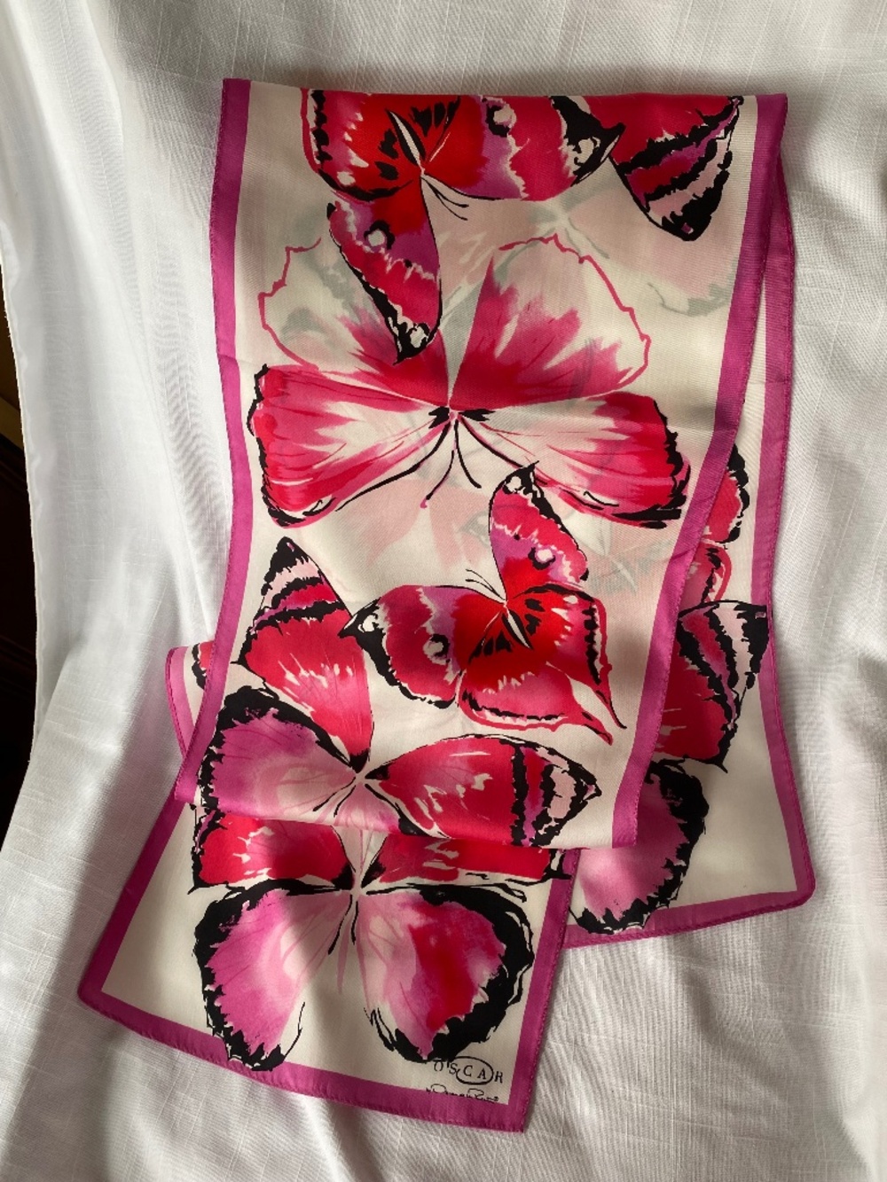 Oscar de la Renta Oscar silk scarf